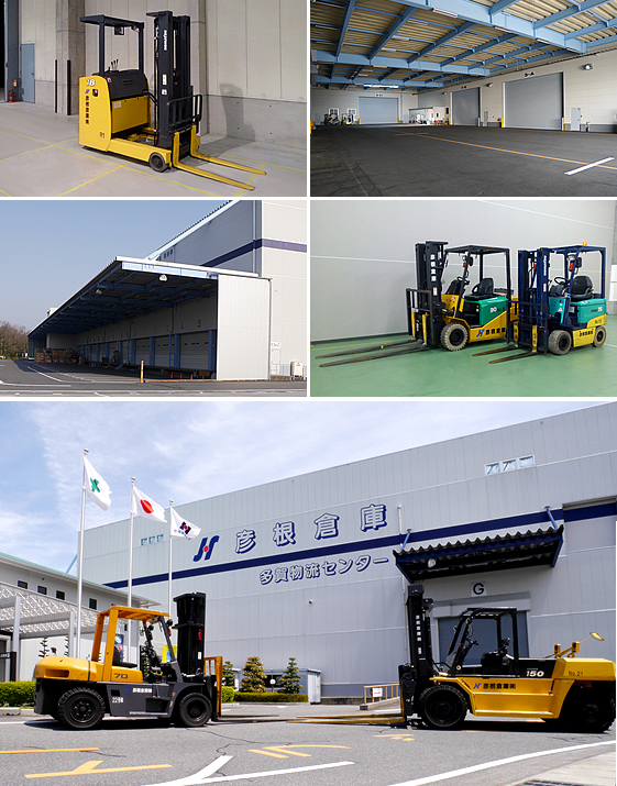 彦根倉庫の保有フォークリフト
