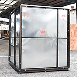 スチール梱包姿